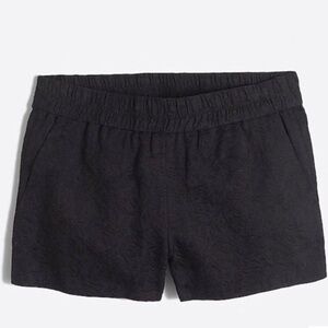 J. Crew Floral Jacquard Pull-on high waisted cotton Shorts Sz 4